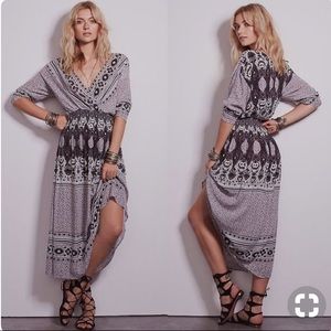 RARE Free People “She’s a Lady” Midi Dress Size S